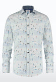 Ski Persons Design Long Sleeve Shirt