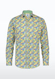 Flip Flops Design Long Sleeve Shirt - Green