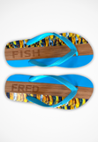 Flip Flop - Yellow Fish Fred