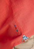 Men Basic - Long Sleeve Shirt - Coral