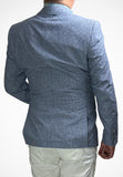 Blazer Pied de Poule Navy