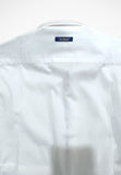 Men White Long Sleeve Shirt Stretchable