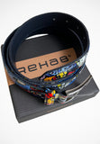 REHAB x FRED Colourful Leather Belt