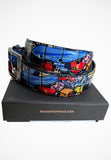 REHAB x FRED Colourful Leather Belt