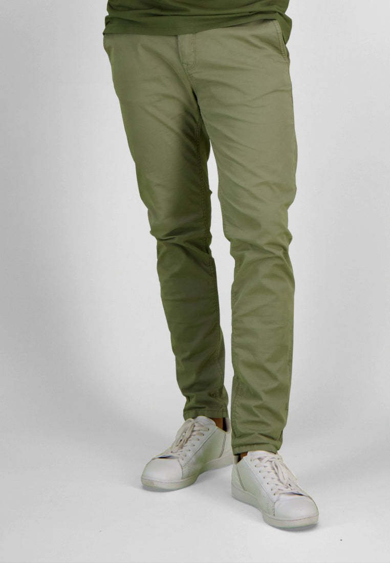 Buy BASICS Casual Printed Beige Cotton Lycra Tapered Trousers at Amazon.in