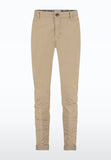 Men Chino Beige with Printed Design