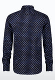 Snow Flake Design Long Sleeve Shirt