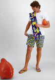 Swimshort/ Beachwear in Lemon Design